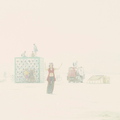 Flying kites in near-whiteout