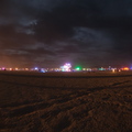 BRC skyline at night